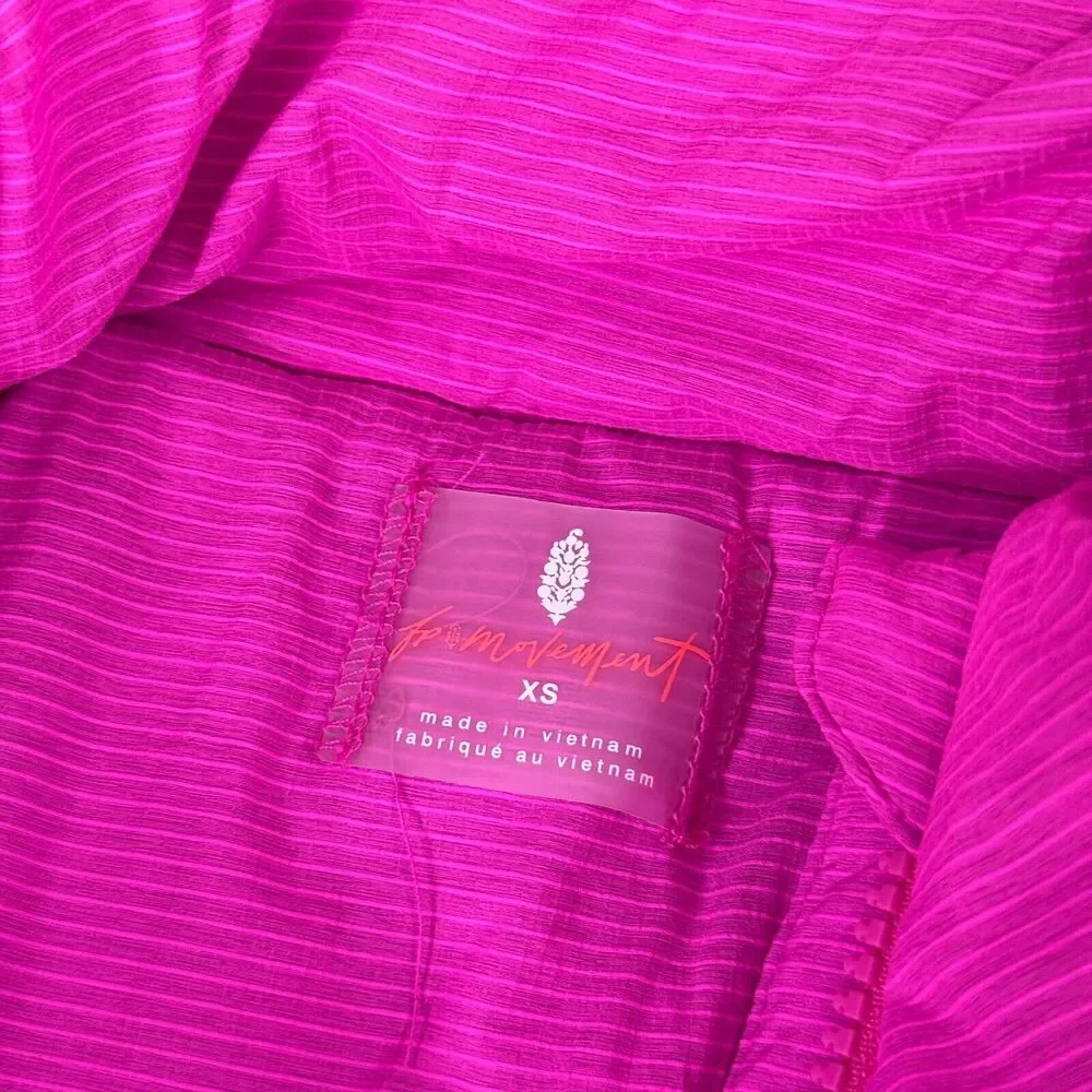 Free People Gathering Storm Vest Womens XS Puffer Zip Up Outdoor Run Hike NEW